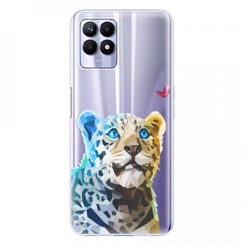 Odolné silikónové puzdro iSaprio - Leopard With Butterfly - Realme 8i