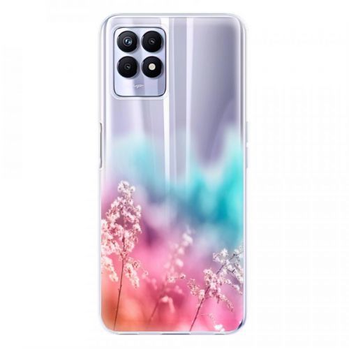 Odolné silikónové puzdro iSaprio - Rainbow Grass - Realme 8i
