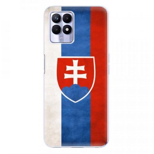Odolné silikónové puzdro iSaprio - Slovakia Flag - Realme 8i