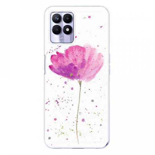 Odolné silikónové puzdro iSaprio - Poppies - Realme 8i
