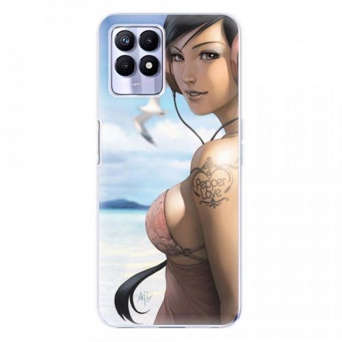 Odolné silikónové puzdro iSaprio - Girl 02 - Realme 8i
