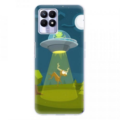 Odolné silikónové puzdro iSaprio - Alien 01 - Realme 8i