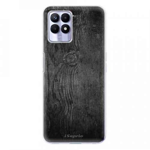 Odolné silikónové puzdro iSaprio - Black Wood 13 - Realme 8i