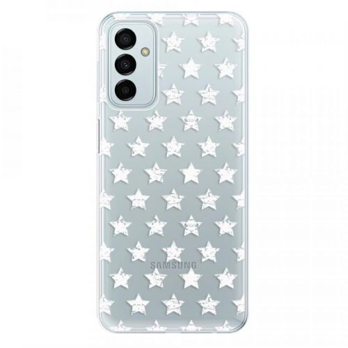 Odolné silikónové puzdro iSaprio - Stars Pattern - white - Samsung Galaxy M23 5G