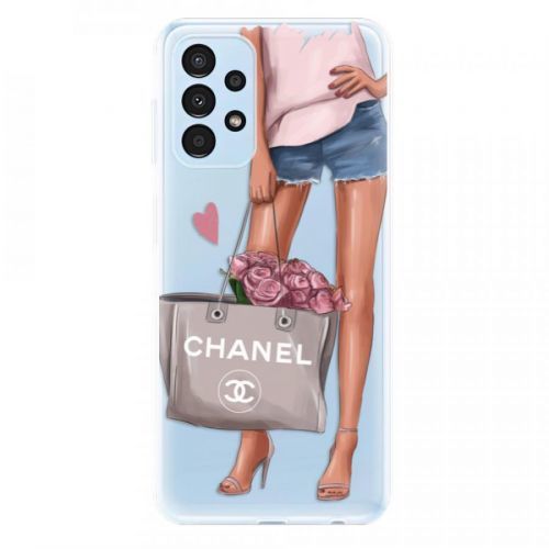 Odolné silikónové puzdro iSaprio - Fashion Bag - Samsung Galaxy A13