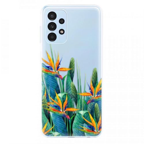 Odolné silikónové puzdro iSaprio - Exotic Flowers - Samsung Galaxy A13