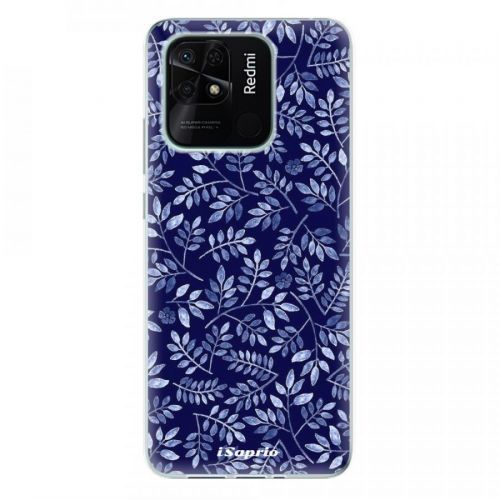 Odolné silikónové puzdro iSaprio - Blue Leaves 05 - Xiaomi Redmi 10C
