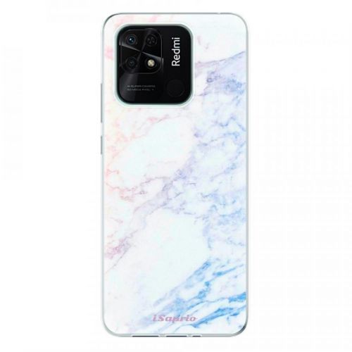 Odolné silikónové puzdro iSaprio - Raibow Marble 10 - Xiaomi Redmi 10C