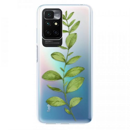 Odolné silikónové puzdro iSaprio - Green Plant 01 - Xiaomi Redmi 10