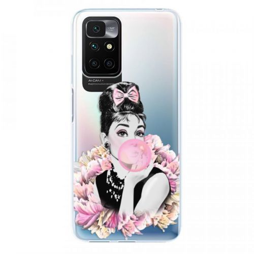 Odolné silikónové puzdro iSaprio - Pink Bubble - Xiaomi Redmi 10