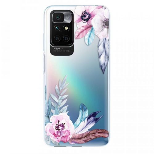 Odolné silikónové puzdro iSaprio - Flower Pattern 04 - Xiaomi Redmi 10