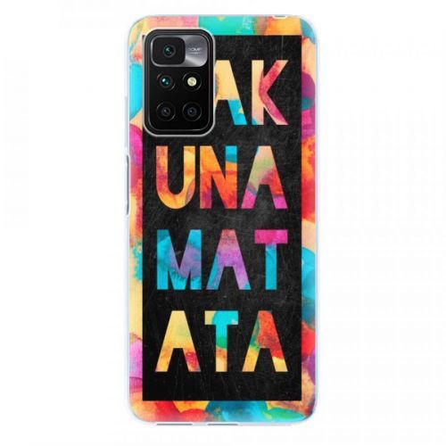 Odolné silikónové puzdro iSaprio - Hakuna Matata 01 - Xiaomi Redmi 10