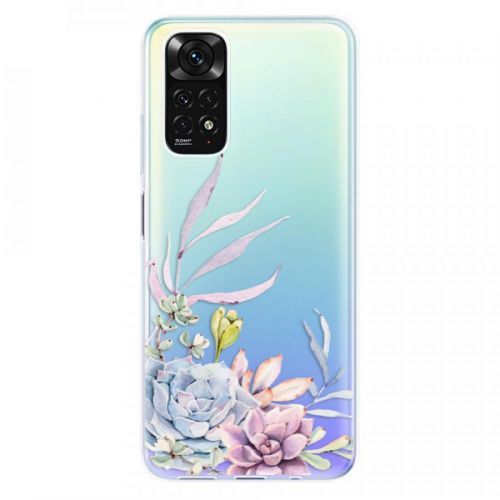 Odolné silikónové puzdro iSaprio - Succulent 01 - Xiaomi Redmi Note 11 / Note 11S