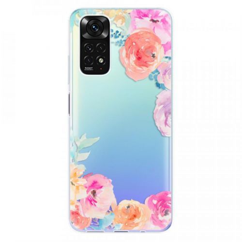 Odolné silikónové puzdro iSaprio - Flower Brush - Xiaomi Redmi Note 11 / Note 11S