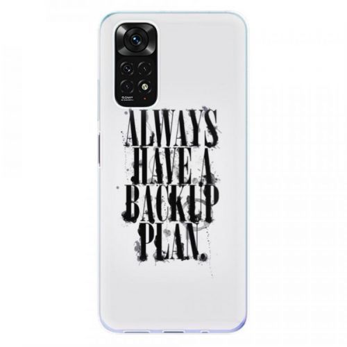 Odolné silikónové puzdro iSaprio - Backup Plan - Xiaomi Redmi Note 11 / Note 11S