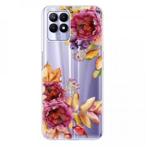 Odolné silikónové puzdro iSaprio - Fall Flowers - Realme 8i