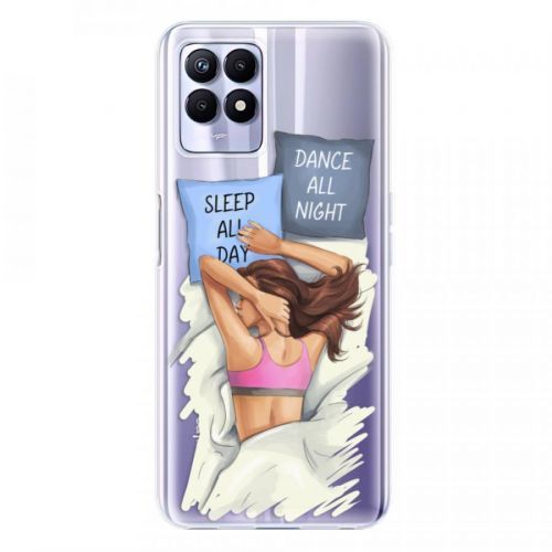 Odolné silikónové puzdro iSaprio - Dance and Sleep - Realme 8i
