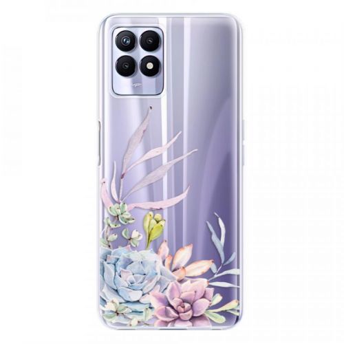 Odolné silikónové puzdro iSaprio - Succulent 01 - Realme 8i