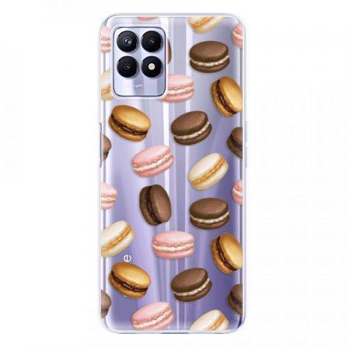 Odolné silikónové puzdro iSaprio - Macaron Pattern - Realme 8i