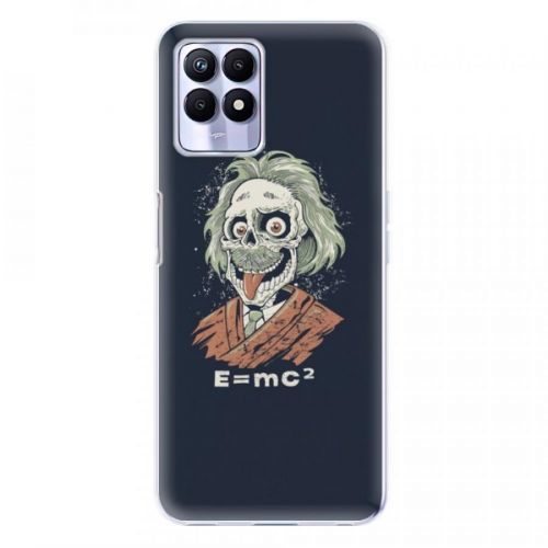 Odolné silikónové puzdro iSaprio - Einstein 01 - Realme 8i
