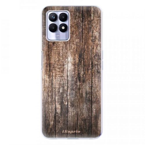 Odolné silikónové puzdro iSaprio - Wood 11 - Realme 8i