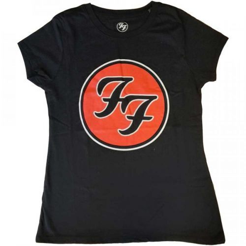 Foo Fighters tričko FF Logo Čierna XS