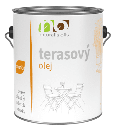 NATURALIS OILS - Terasový olej 3000 - bezfarebný 2,5 L