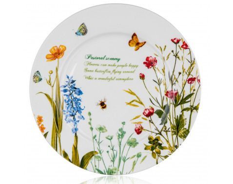 Dezertný tanier Lúčne kvety, 19 cm%
