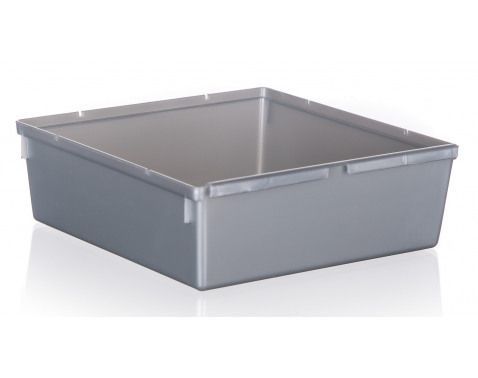 Organizér do šuplíku Pepe 15x15 cm, šedý%