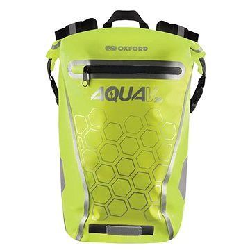 OXFORD Vodotesný batoh AQUA V20 (žltý fluo, objem 20 l)