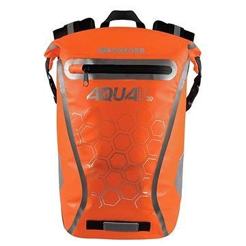 OXFORD Vodotesný batoh AQUA V20 (oranžový, objem 20 l)