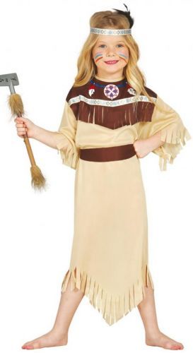 Guirca Kostým Indiánka Cherokee Veľkosť - deti: L