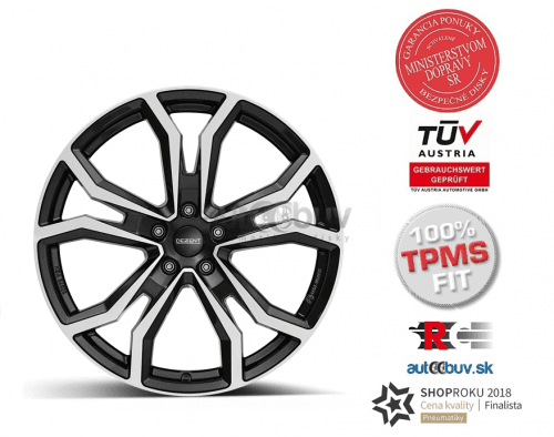 DEZENT TV dark 7.00x17 5x108.00 ET46