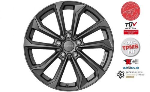 DEZENT KS graphite 7.00x17 5x114.30 ET52