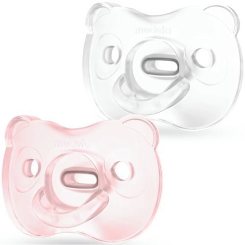 Medela Soft Silicone Soother Girl cumlík 0-6m 2 ks