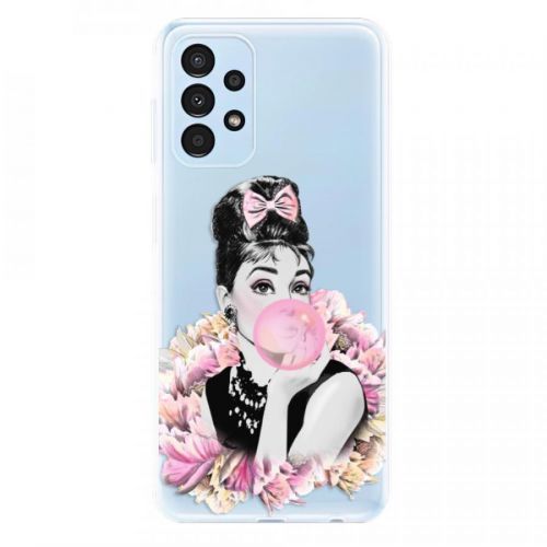 Odolné silikónové puzdro iSaprio - Pink Bubble - Samsung Galaxy A13