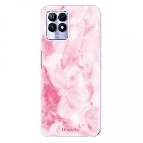 Odolné silikónové puzdro iSaprio - RoseMarble 16 - Realme 8i