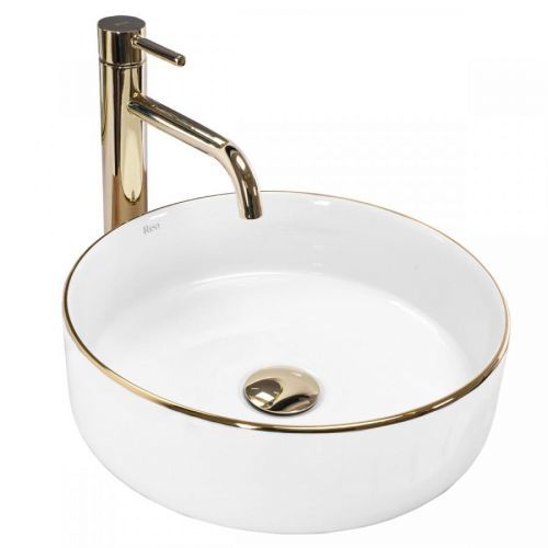 Keramické umyvadlo na desku Sami Gold Edge