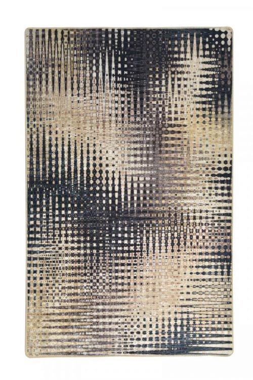 Koberec Fusion 120x180 cm béžový/černý