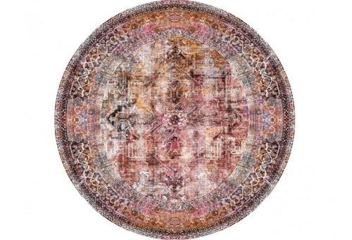 Kulatý koberec Fusion Chenille 230 cm vícebarevný