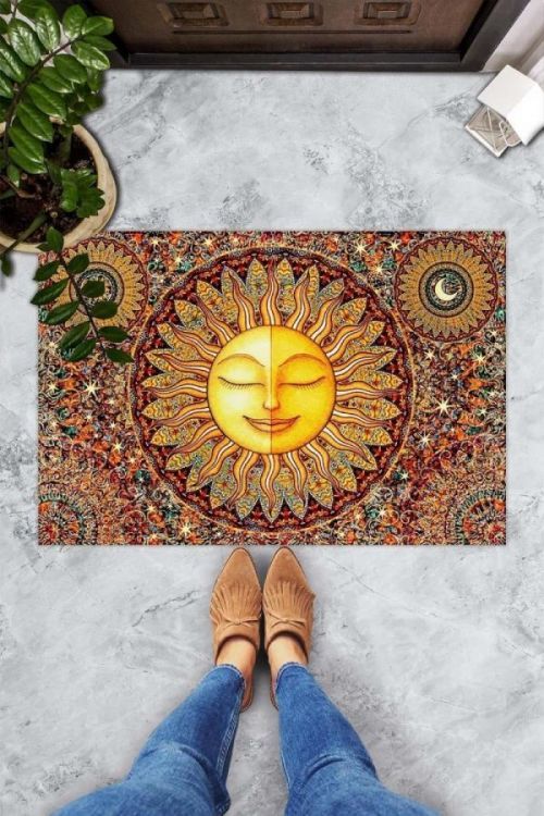 Rohožka Happy Sun 45 x 70 cm vícebarevná