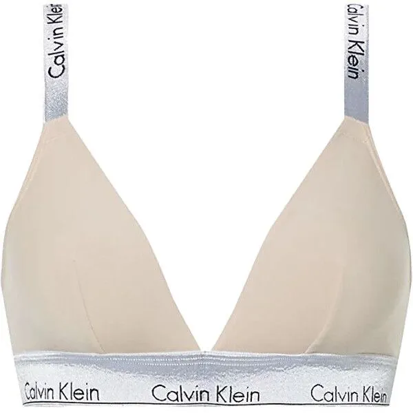 Podprsenka Bralette QF6132E - VJS - Béžová - Calvin Klein M béžová