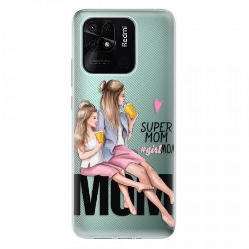 Odolné silikónové puzdro iSaprio - Milk Shake - Blond - Xiaomi Redmi 10C
