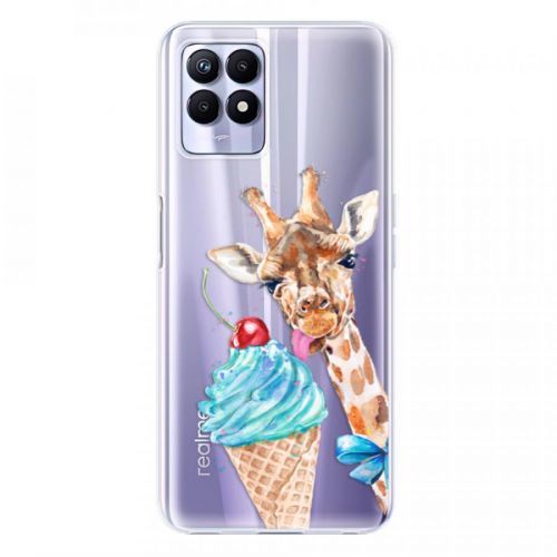 Odolné silikónové puzdro iSaprio - Love Ice-Cream - Realme 8i