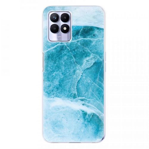 Odolné silikónové puzdro iSaprio - Blue Marble - Realme 8i