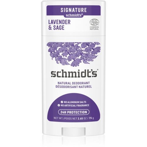 Schmidt's Lavender & Sage tuhý dezodorant 58 ml