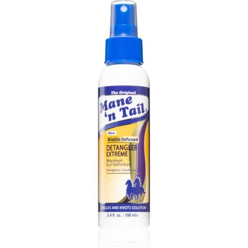 Mane 'N Tail Detangler Extreme bezoplachový sprej pre jednoduché rozčesávanie vlasov 100 ml