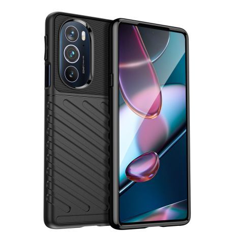 MG Thunder silikónový kryt na Motorola Moto Edge 30 Ultra / Edge X30, čierny