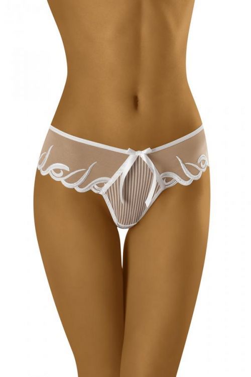 Stringo-shorty Makumba Białe - Wol-Bar L