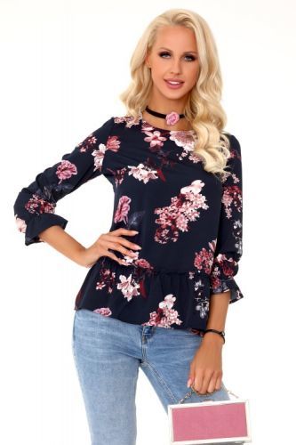 Bluzka Breanna Dark Blue - Merribel L